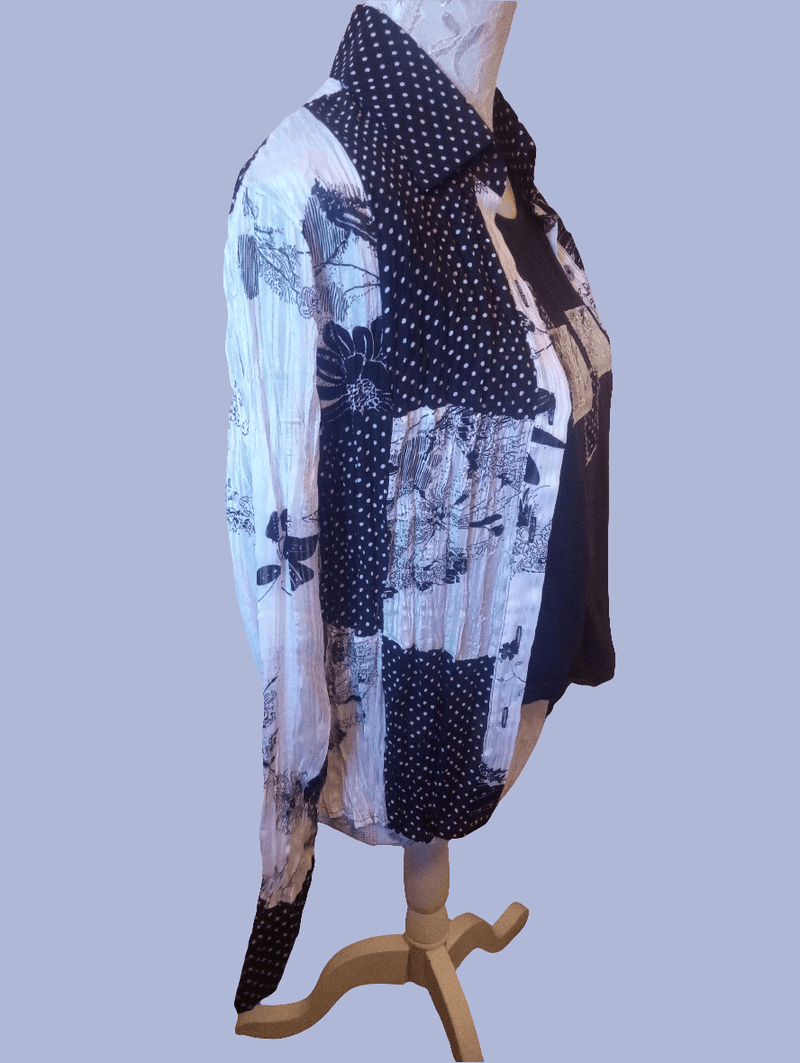 Small Polkadot Twin Set Blouse - Inspired By You