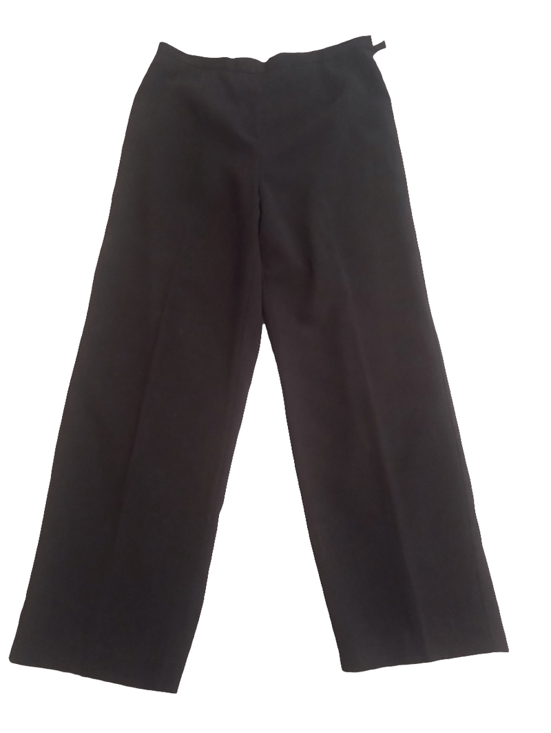 Casual Black Slacks Size 12 Inspired By You