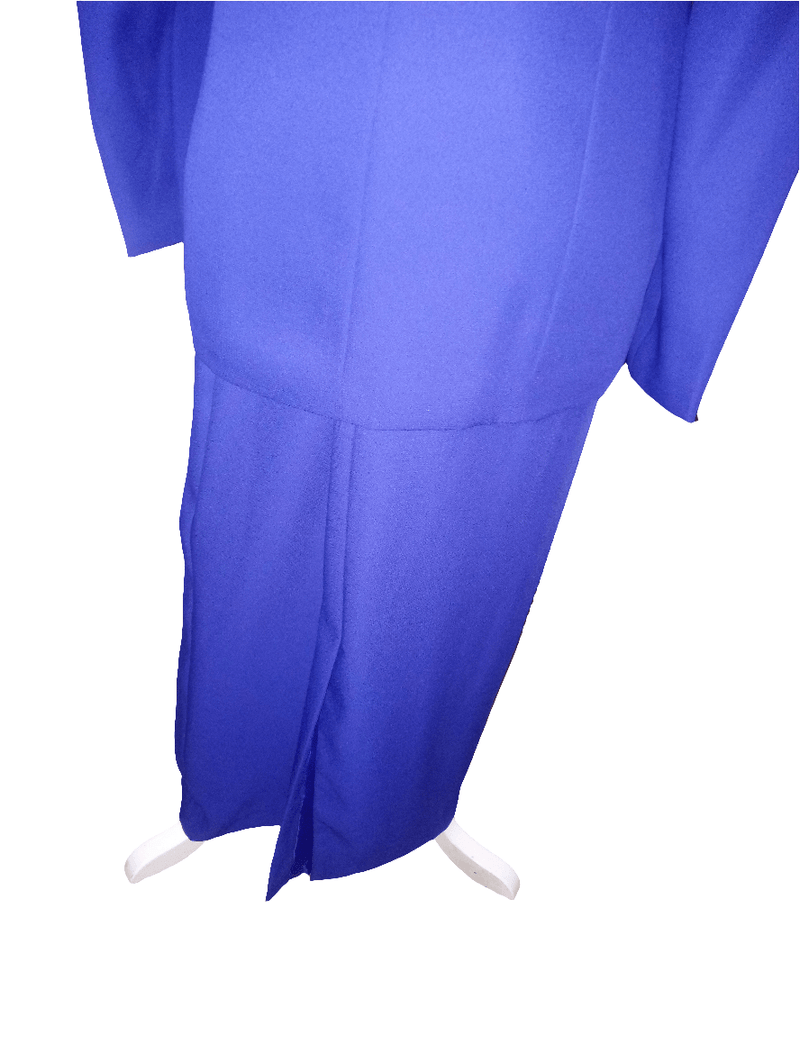 Royal Purple Embroidered Sequin Skirt Suit Size 8 Inspired By You