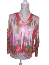 Small Twin Set Floral Blouse Inspired By You