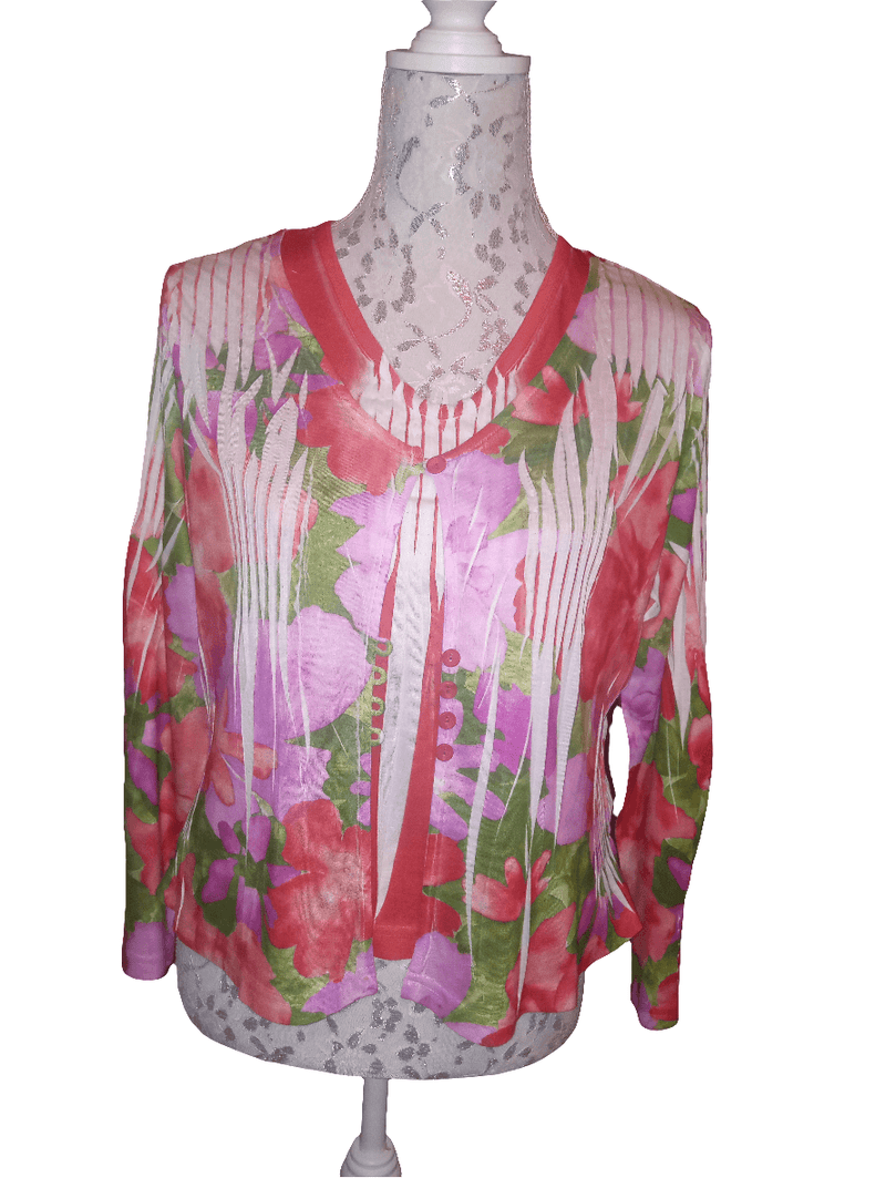 Small Twin Set Floral Blouse Inspired By You