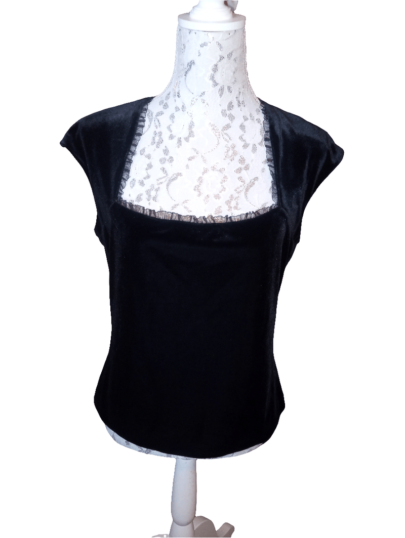 Sleeveless Cartise Blouse Size 10 Inspired By You