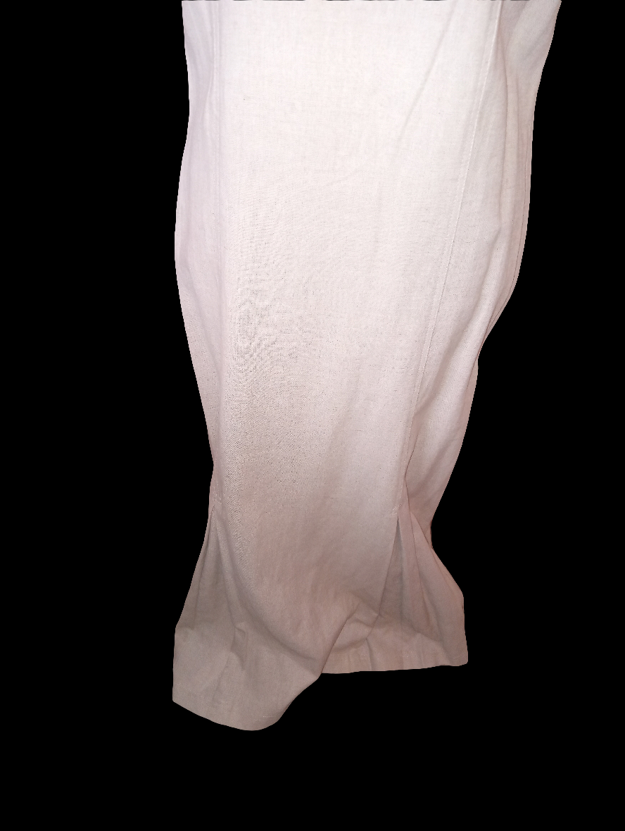 Medium Beige Linen Dress