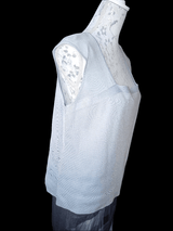 XL Powder Blue Sleeveless Blouse - Inspired By You
