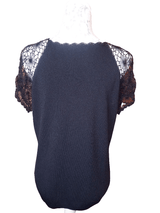 XL Short Sleeve V Neck Beaded Blouse Inspired By You