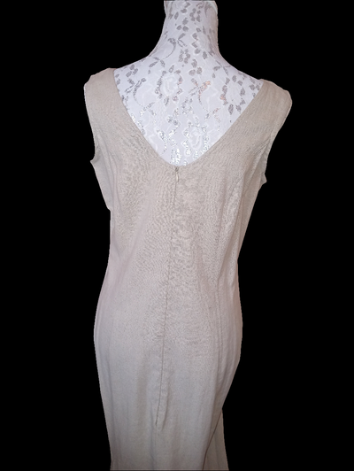 Medium Beige Linen Dress