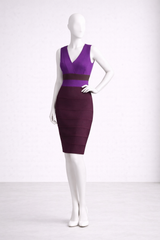 Vintage Purple+Brown Maggy London Dress Sizes 10,8,6 Inspired By You